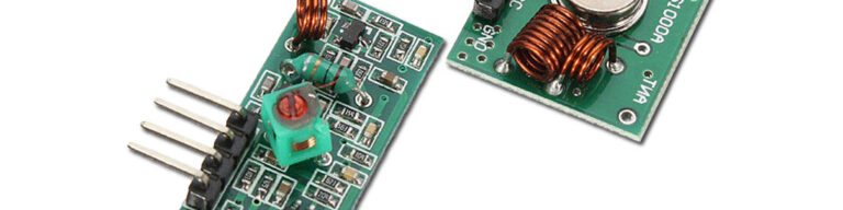 433MHz RF Transmitter Receiver modules for wireless communication