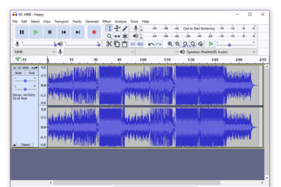 audacity audio editor