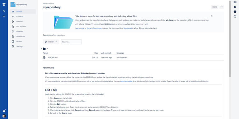 Private projects on Raspbian & Bitbucket | Behind The Scenes