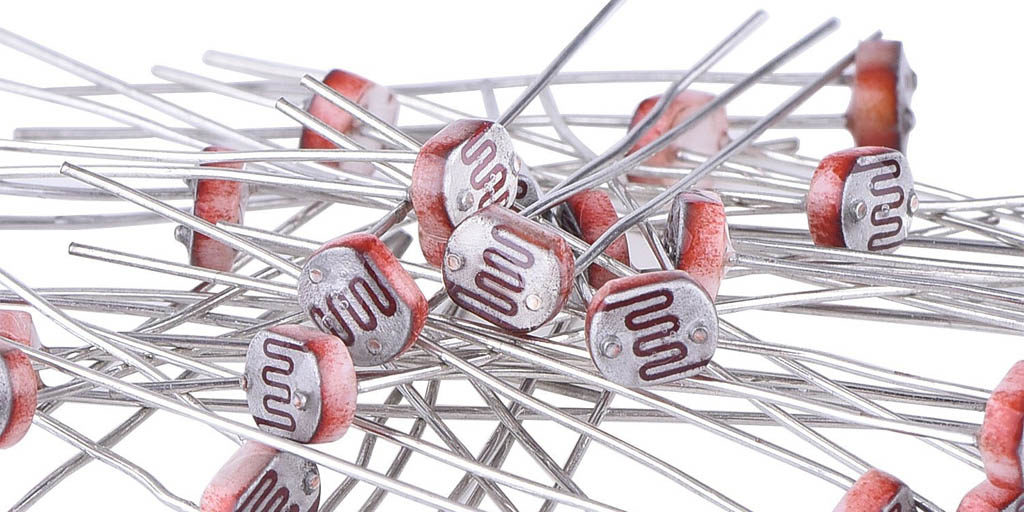 5-Pack GL5537 Photoresistors – LDR Light-Dependent Resistors – 5537 Model