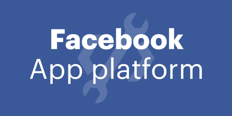 Introducing the Facebook App platform