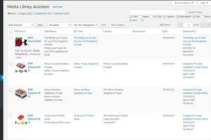 Using the Media Library Assistant plugin for WP | Behind The Scenes