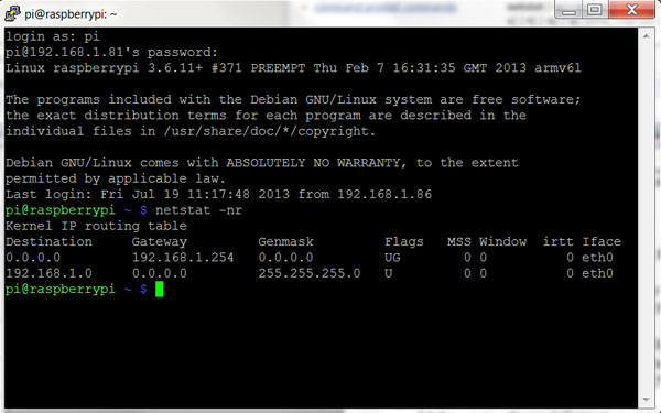 Set Up A Static IP Address On The Raspberry Pi